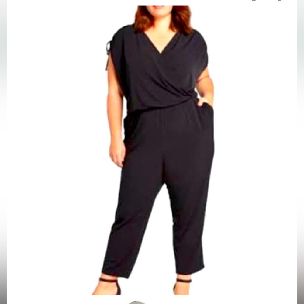NWT Lane Bryant Simply Chic Jumpsuit